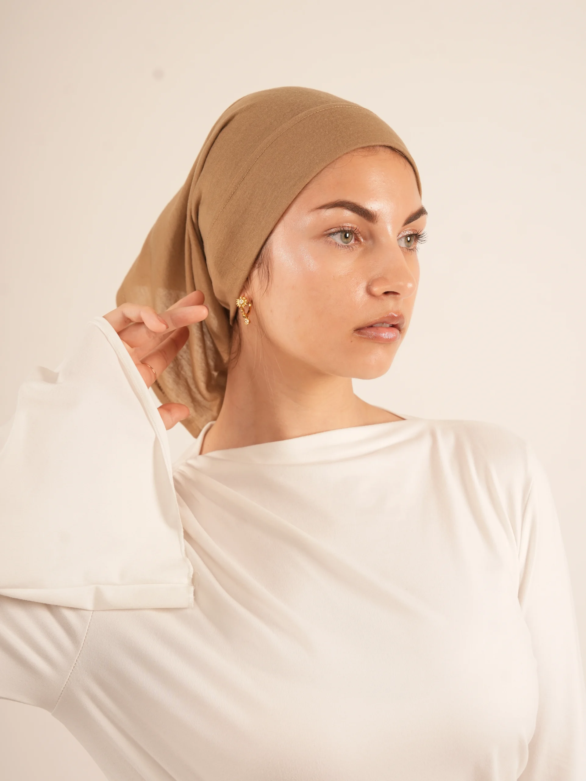 Cotton Undercap Caramel scaled